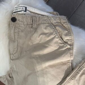 Abercrombie womens Beige Casual Pants ECU never worn